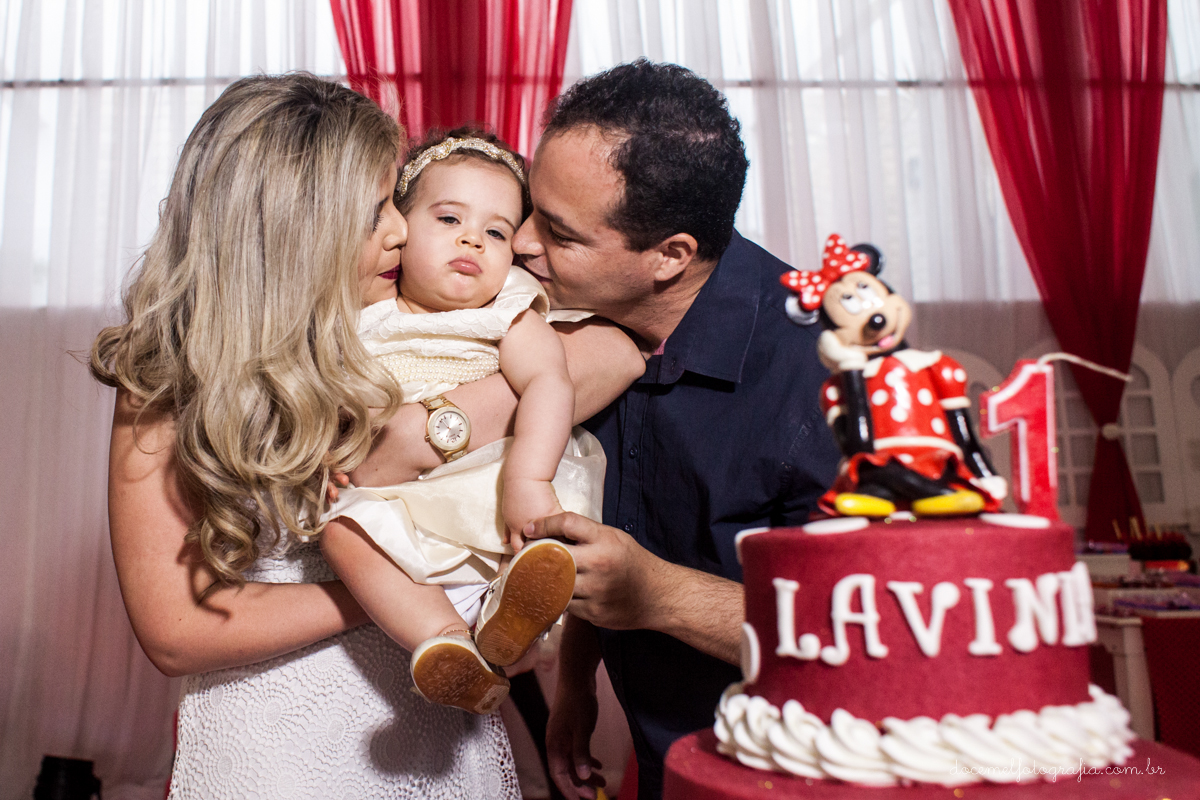 festas infantis, primeiro aninho,minie vermelha, salão de festas Gioia, São Gonçalo-RJ