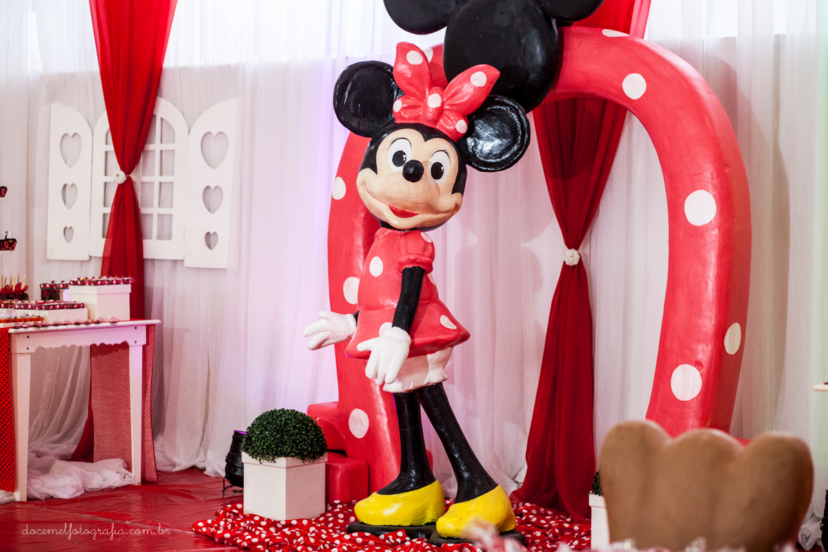 festas infantis, minie vermelha, salão de festas Gioia, São Gonçalo-RJ