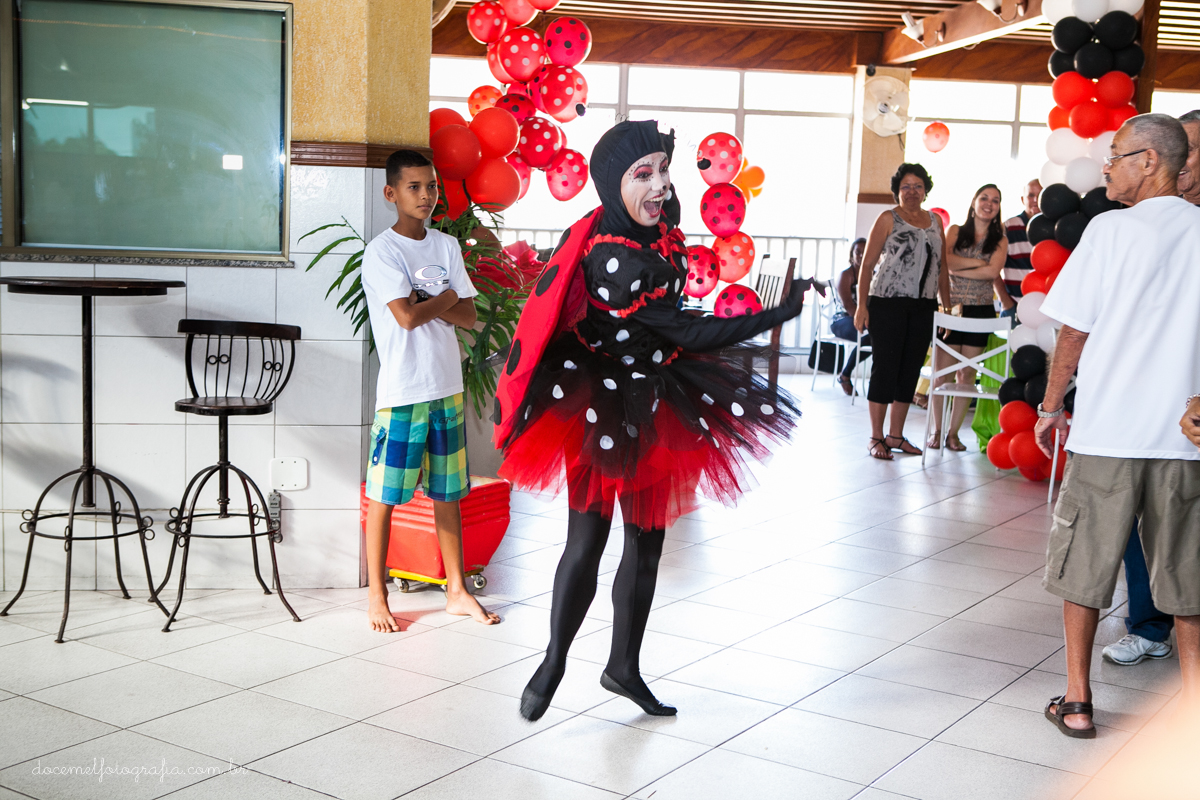 Primeiro aninho,salão de festas D verte Eventos, tema da festa joaninha, Lia Freitas, São Gonçalo-RJ