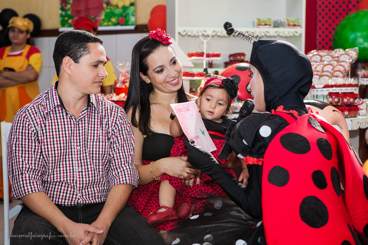 Primeiro aninho,salão de festas D verte Eventos, tema da festa joaninha, Lia Freitas, São Gonçalo-RJ