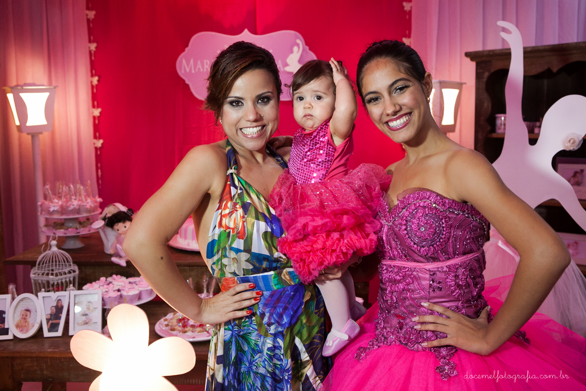 Festas infantis, fotografia infantil, fotografia de família,Maison Infantil, tema bailarina, Niterói-RJ
