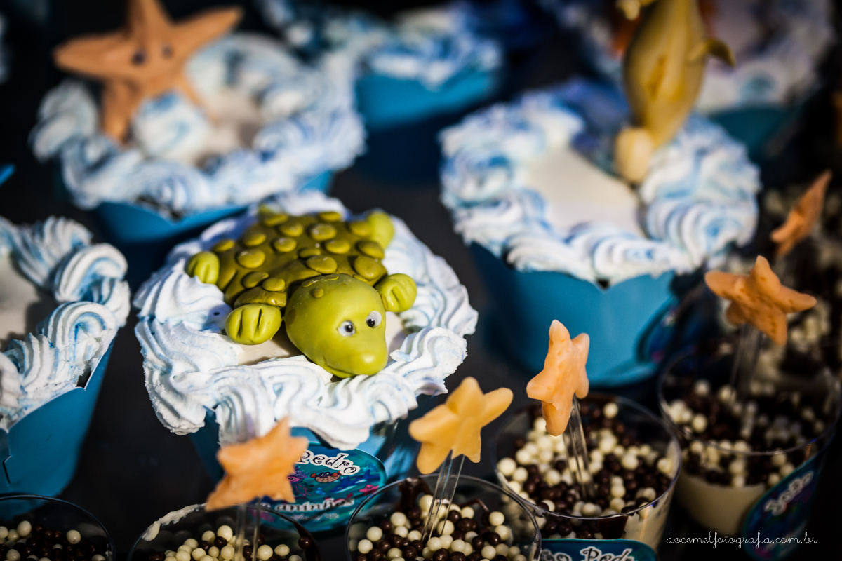 Fotografia infanti, fotografia de crianças, dois aninhos, tema da festa, fundo do mar,fotografia de família,  São gonçalo-RJ