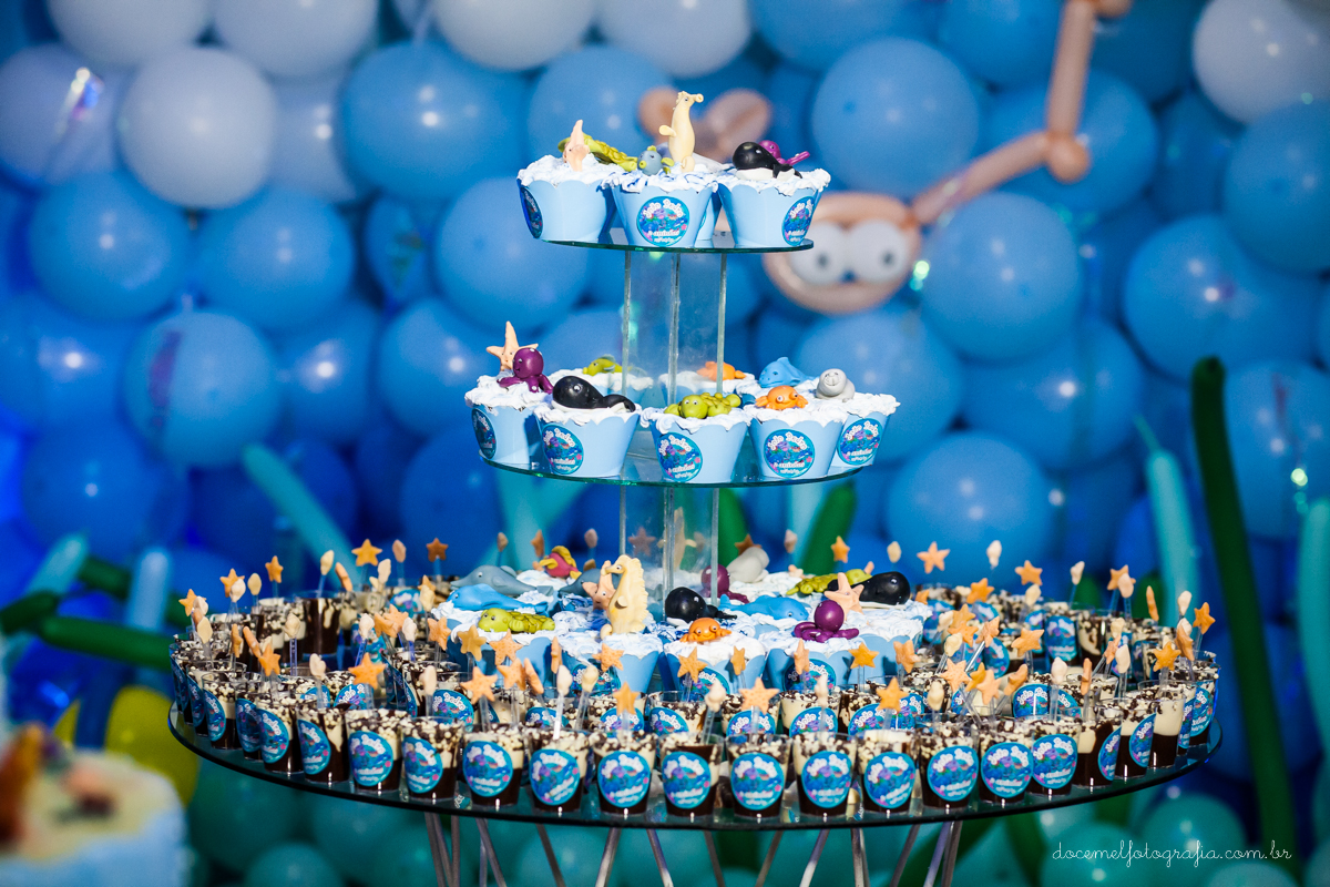 Fotografia infanti, fotografia de crianças, dois aninhos, tema da festa, fundo do mar,fotografia de família,  São gonçalo-RJ