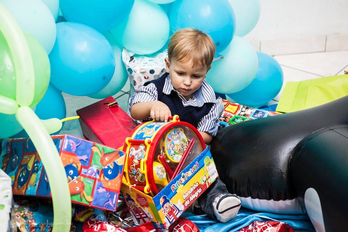 Fotografia infanti, fotografia de crianças, dois aninhos, tema da festa, fundo do mar,fotografia de família,  São gonçalo-RJ
