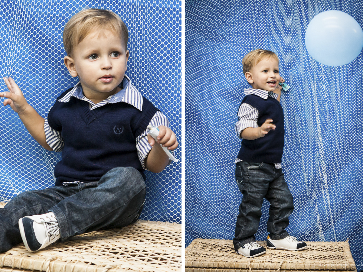 Fotografia infanti, fotografia de crianças, dois aninhos, tema da festa, fundo do mar,fotografia de família,  São gonçalo-RJ