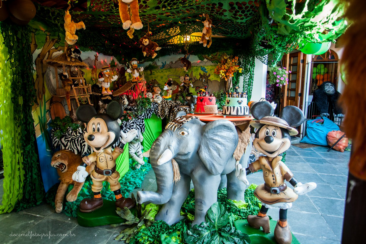 Fotografia infantil, fotografia de família, primeiro aninho, Safari do mickey,mágico na festa, Niterói-RJ