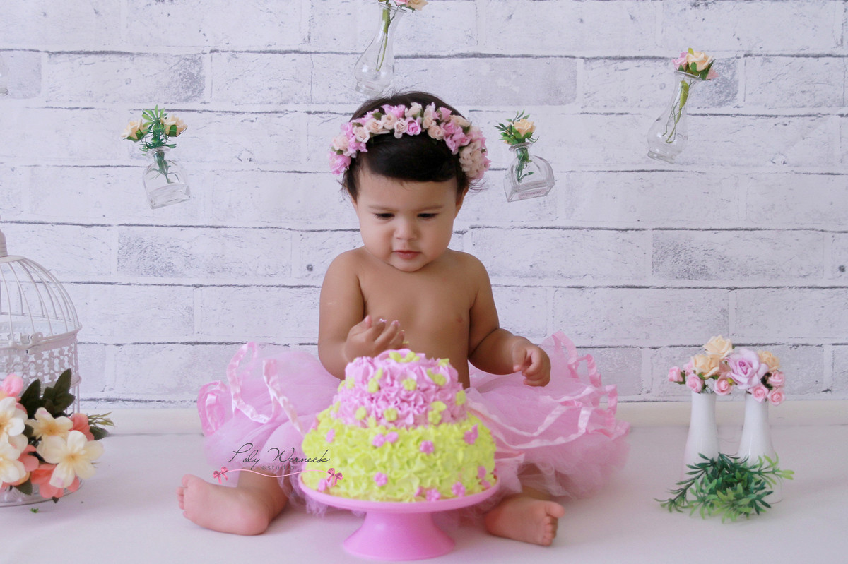 SMASH THE CAKE GAMA DF ESTÚDIO BRASÍLIA FOTOGRAFA BEBE INFANTIL CRIANÇA FOTOGRAFIA ENSAIO BEBÊ ENSAIO INFANTIL POLY WERNECK POLYANNA ROSA PINK BOLO CAKE