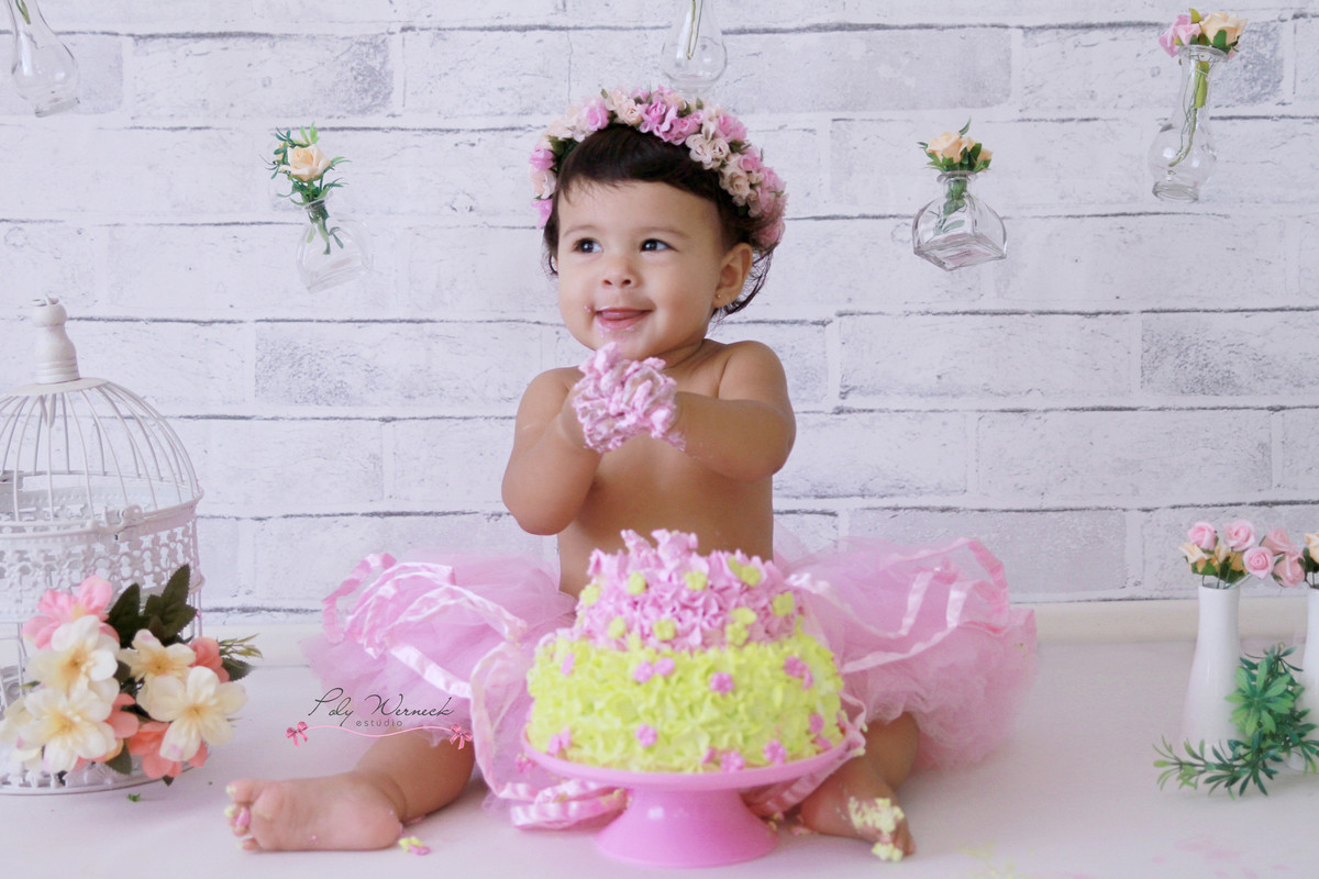 SMASH THE CAKE GAMA DF ESTÚDIO BRASÍLIA FOTOGRAFA BEBE INFANTIL CRIANÇA FOTOGRAFIA ENSAIO BEBÊ ENSAIO INFANTIL POLY WERNECK POLYANNA ROSA PINK BOLO CAKE
