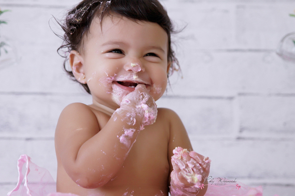 SMASH THE CAKE GAMA DF ESTÚDIO BRASÍLIA FOTOGRAFA BEBE INFANTIL CRIANÇA FOTOGRAFIA ENSAIO BEBÊ ENSAIO INFANTIL POLY WERNECK POLYANNA ROSA PINK BOLO CAKE