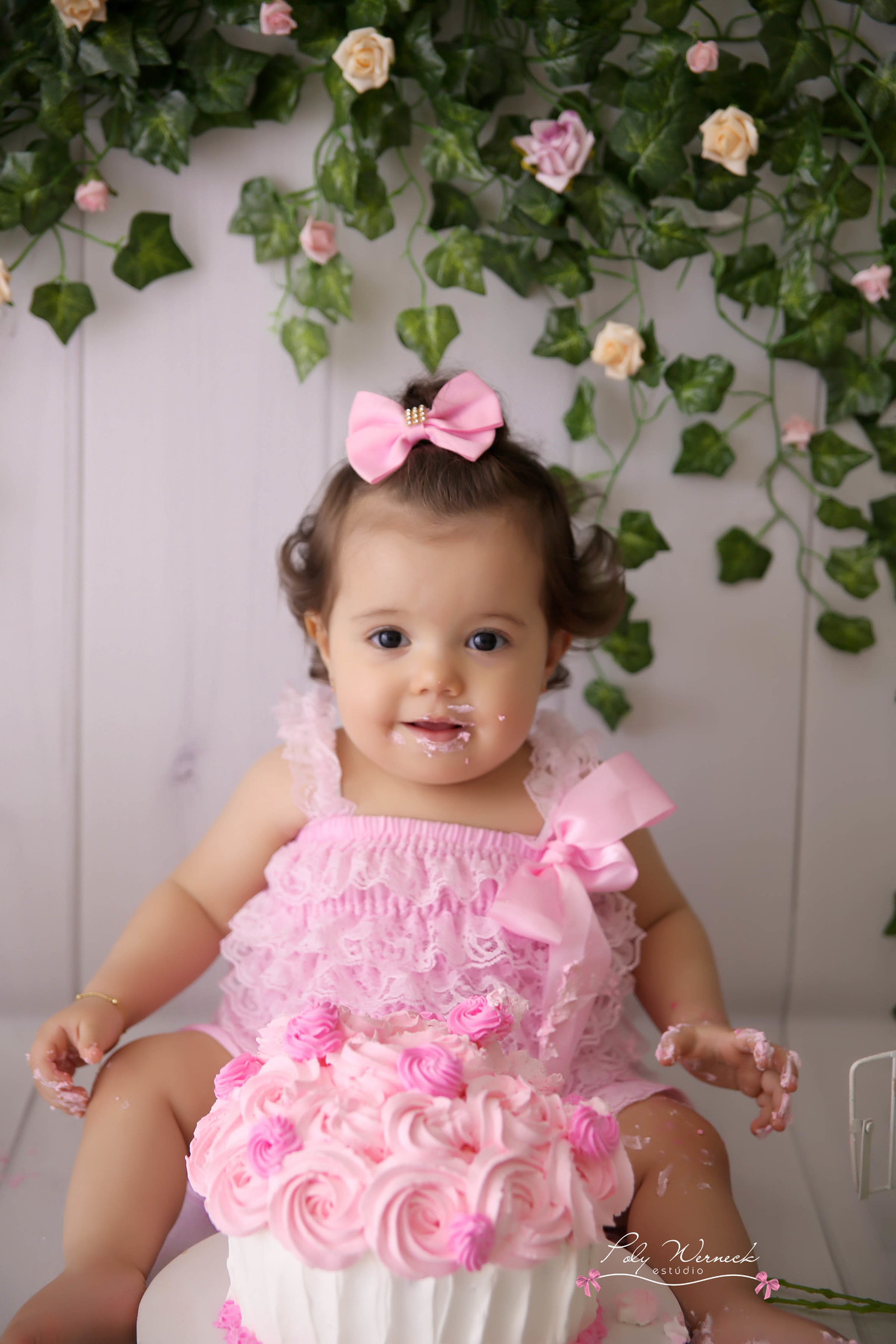 SMASH THE CAKE GAMA DF ESTÚDIO BRASÍLIA FOTOGRAFA BEBE INFANTIL CRIANÇA FOTOGRAFIA ENSAIO BEBÊ ENSAIO INFANTIL POLY WERNECK POLYANNA ROSA PINK BOLO CAKE