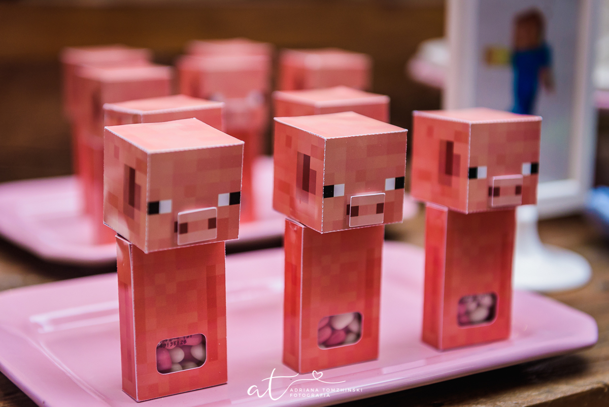 minecraft, verde, marrom, rosa, vermelho, minecraftparty, espaço pitanga pitangueira, zona sul, rj, festa de menina, doces modelados, suspiros, biscoitos modelados, game, bolo, cake, festeiras, adriana tomzhinski fotografia, memória afetiva