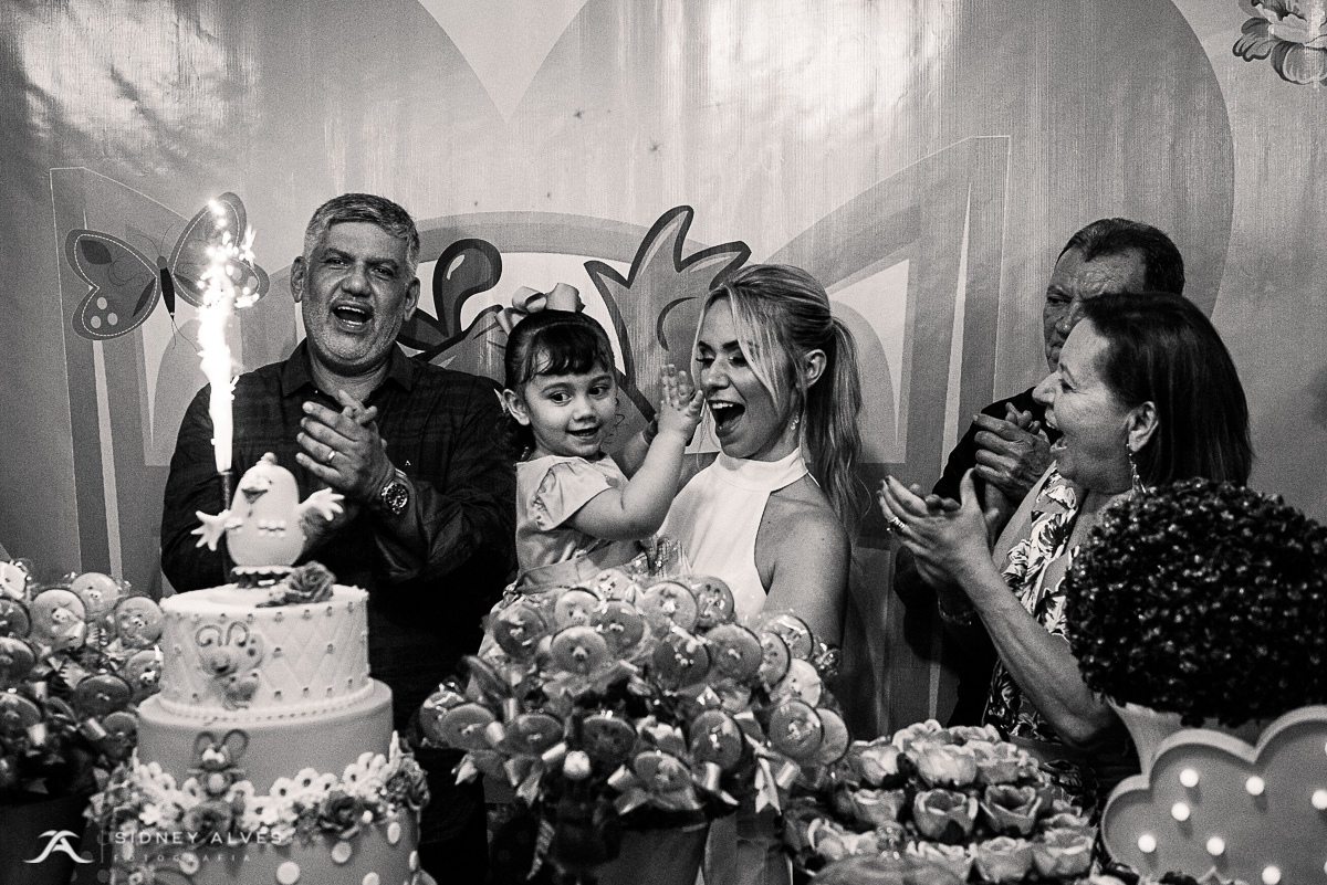 Maria Gabriela, aniversário de 2 anos em Cajazeiras, Paraíba. Sidney Alves, Fotografia