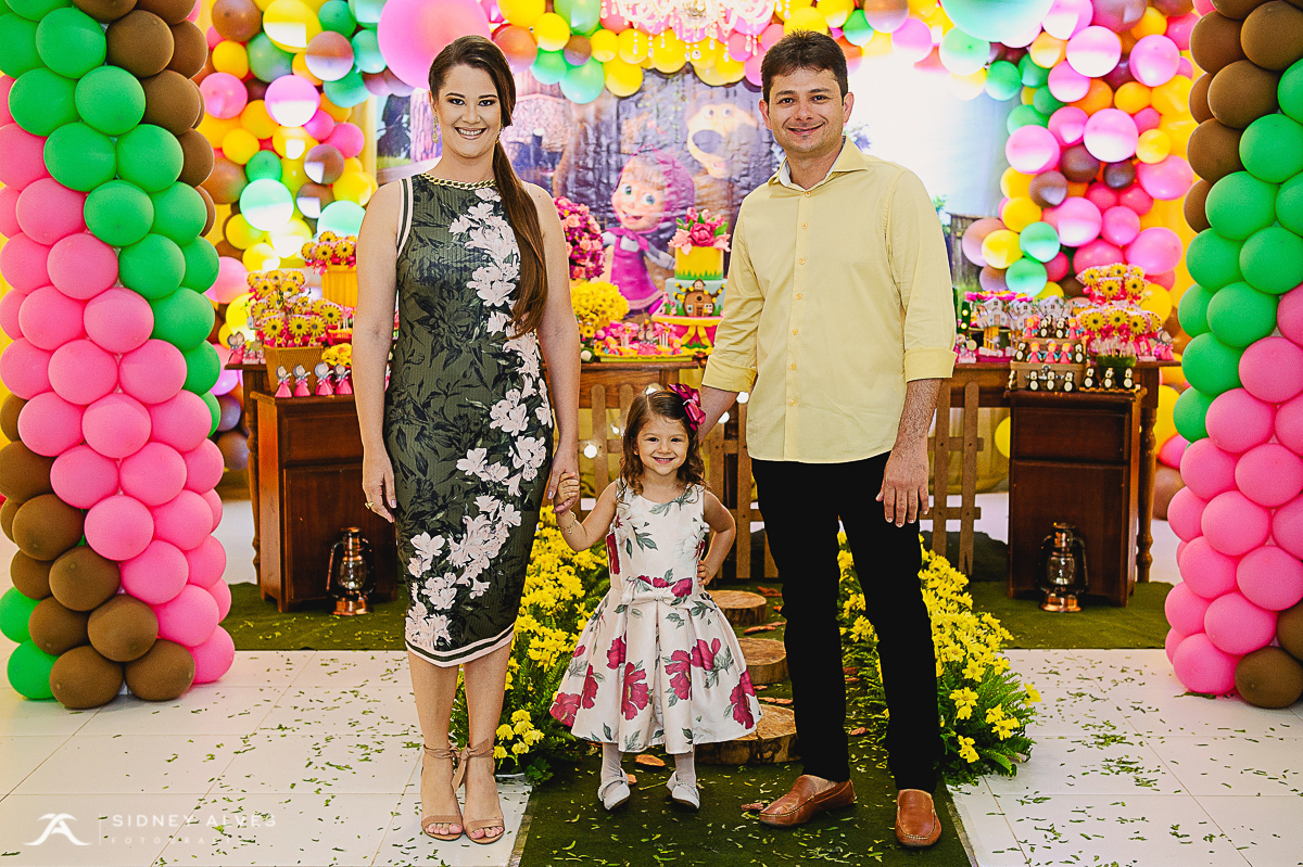 Ana Laura aniversário de 3 anos em Sousa, Paraíba