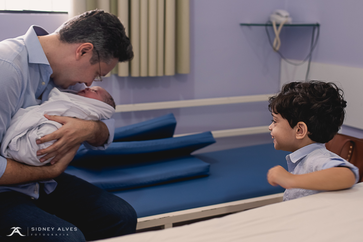 Hospital Santa Terezinha, fotografia de parto, nascimento do Isaac