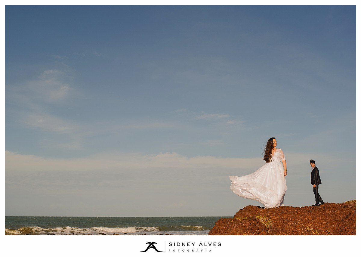 Halana e Wallinson - Trash the Dress em São Miguel do Gostoso - RN