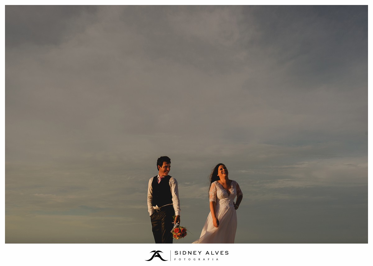 Halana e Wallinson - Trash the Dress em São Miguel do Gostoso - RN