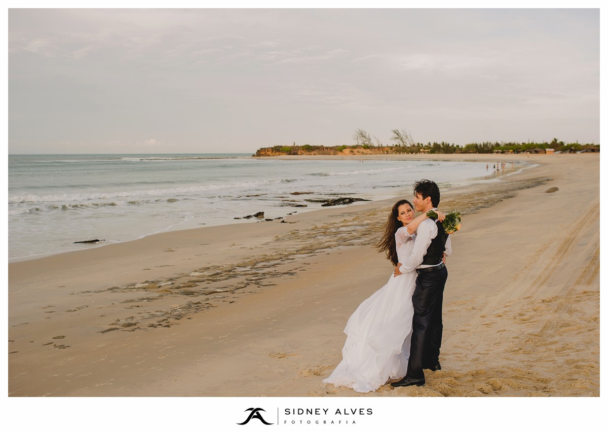 Halana e Wallinson - Trash the Dress em São Miguel do Gostoso - RN