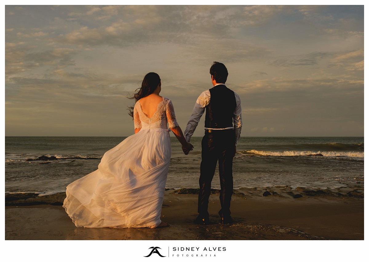 Halana e Wallinson - Trash the Dress em São Miguel do Gostoso - RN