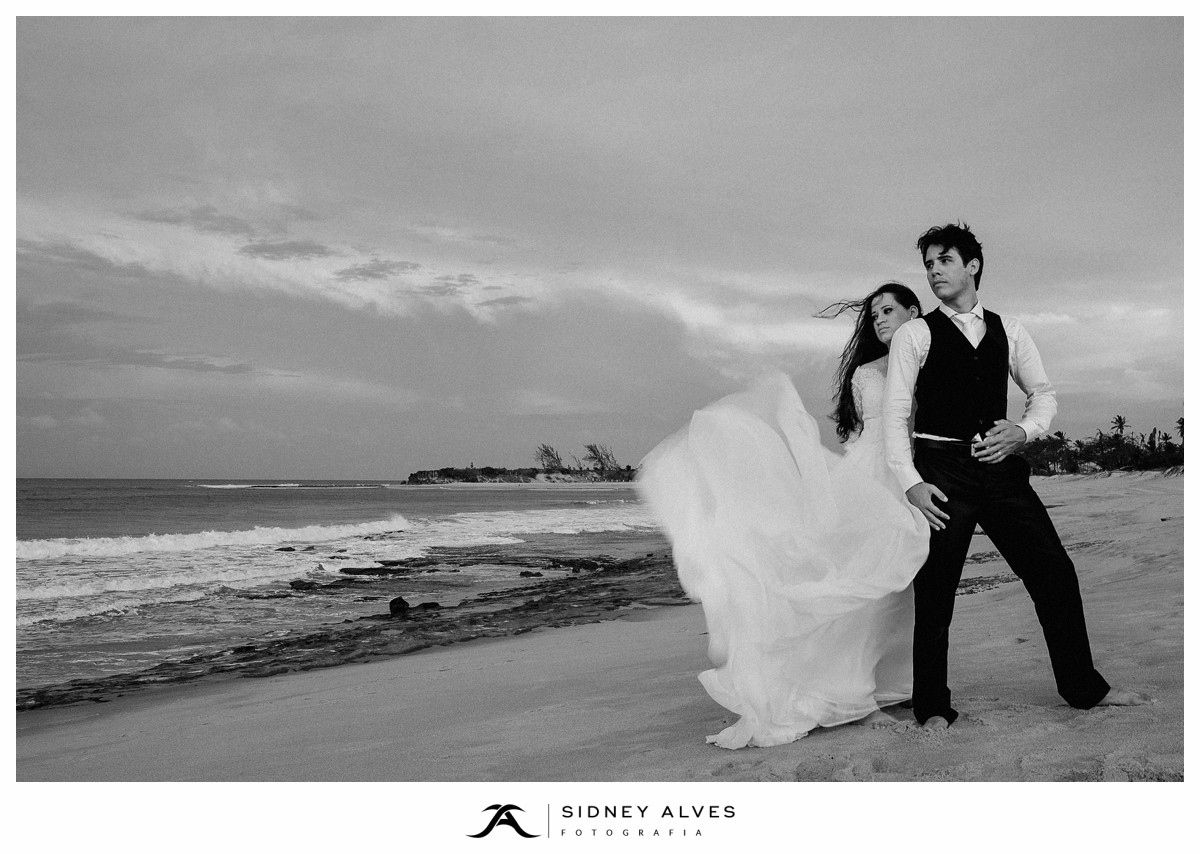 Halana e Wallinson - Trash the Dress em São Miguel do Gostoso - RN