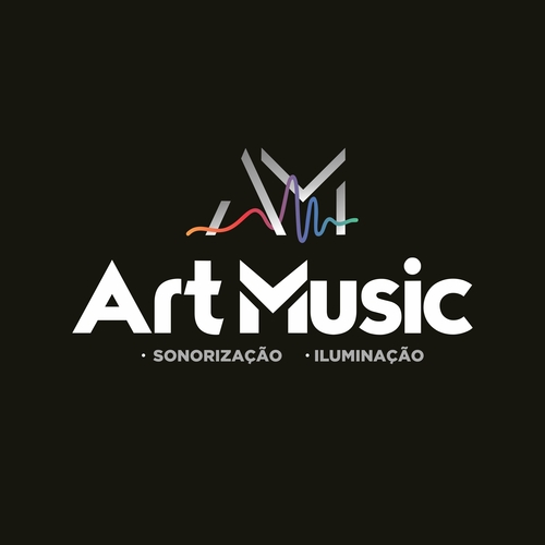 Logotipo de Artmusic Som e Luz