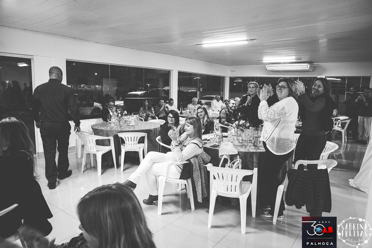 Jantar de Recepção do Colégio de Presidentes de Palhoça. - Sabrina Freitas Fotografias