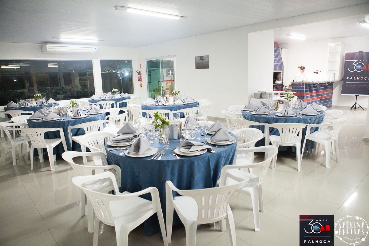 Jantar de Recepção do Colégio de Presidentes de Palhoça. - Sabrina Freitas Fotografias