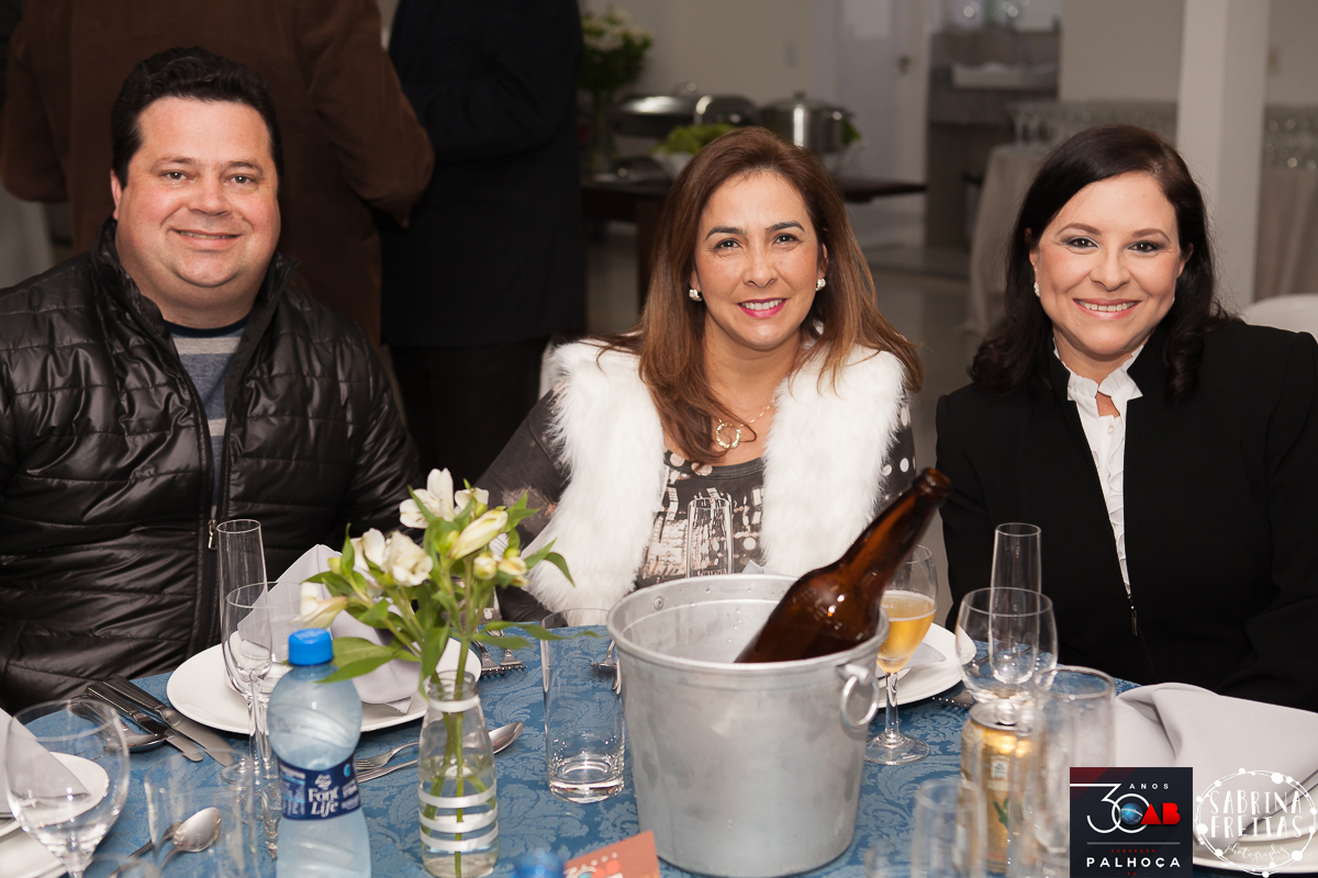 Jantar de Recepção do Colégio de Presidentes de Palhoça. - Sabrina Freitas Fotografias