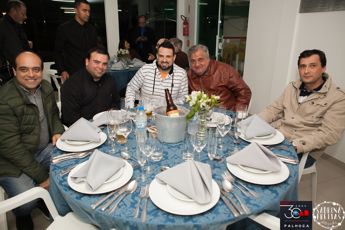 Jantar de Recepção do Colégio de Presidentes de Palhoça. - Sabrina Freitas Fotografias