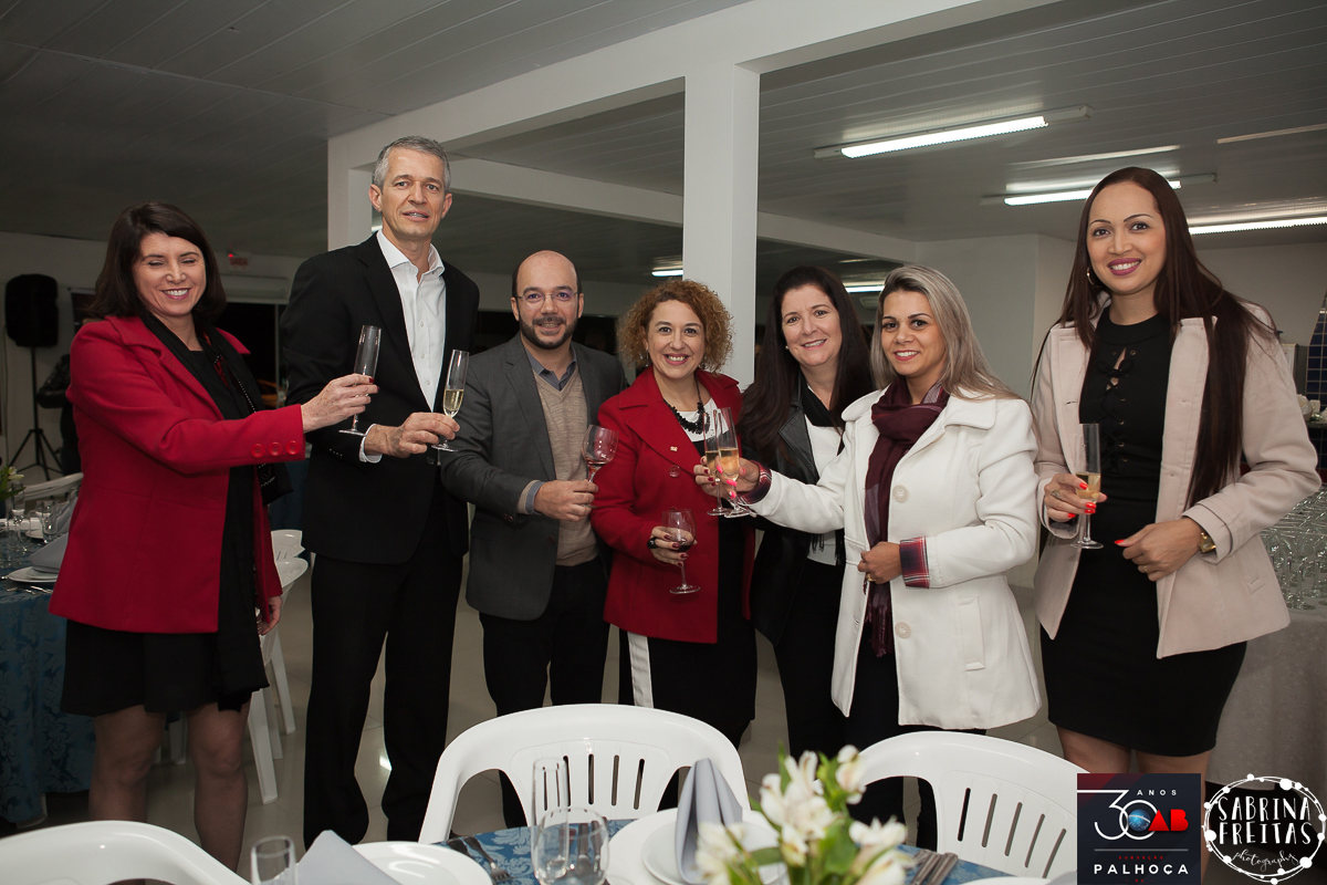 Jantar de Recepção do Colégio de Presidentes de Palhoça. - Sabrina Freitas Fotografias
