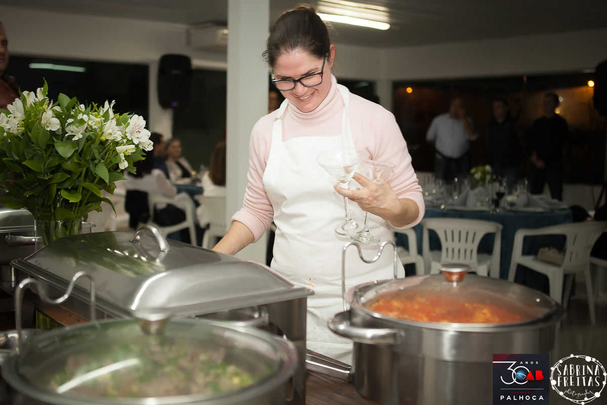 Jantar de Recepção do Colégio de Presidentes de Palhoça. - Sabrina Freitas Fotografias