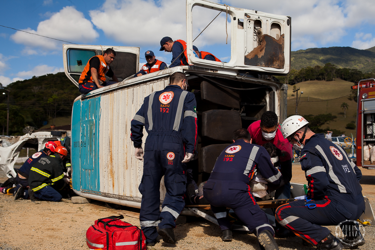 Capacitação SAMU em Águas Mornas - 2017 - Sabrina Freitas Fotografias