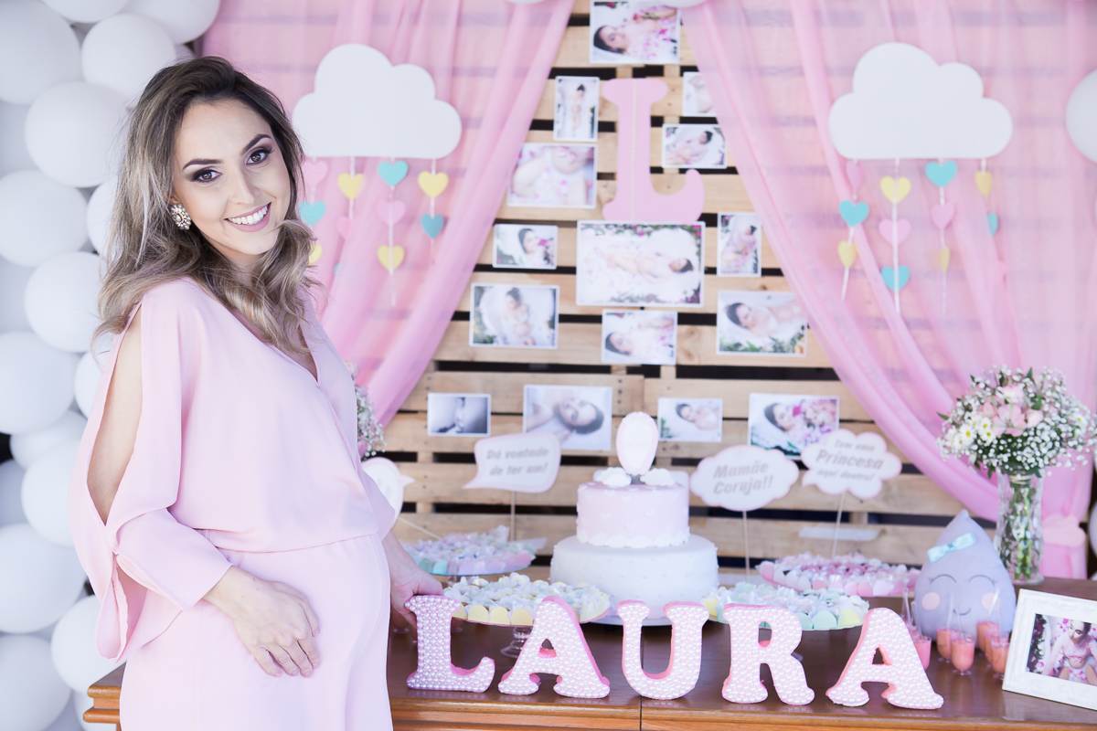 Ch&aacute; de Beb&ecirc; Laura Fotografia Pro