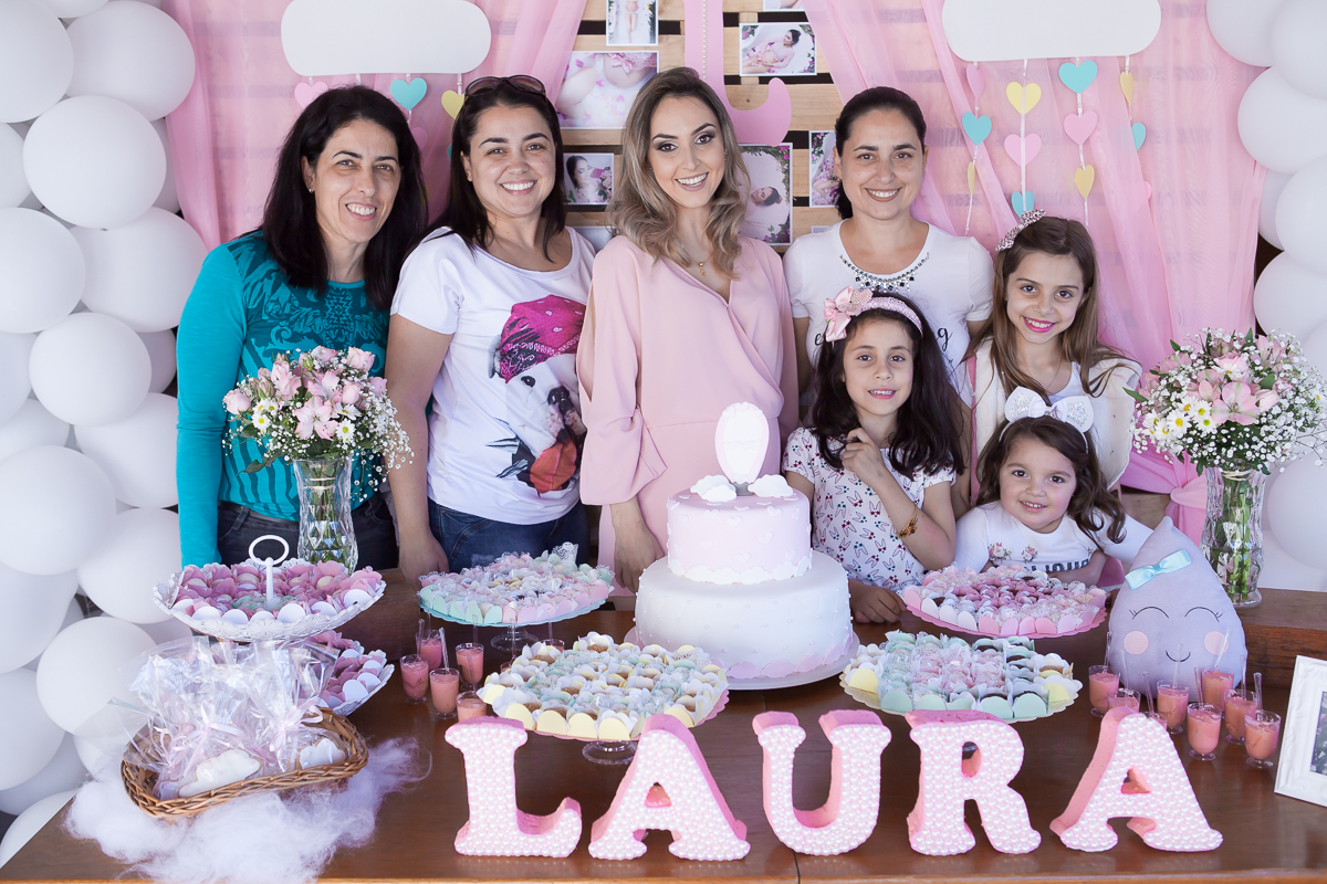 Ch&aacute; de Beb&ecirc; Laura Fotografia Pro