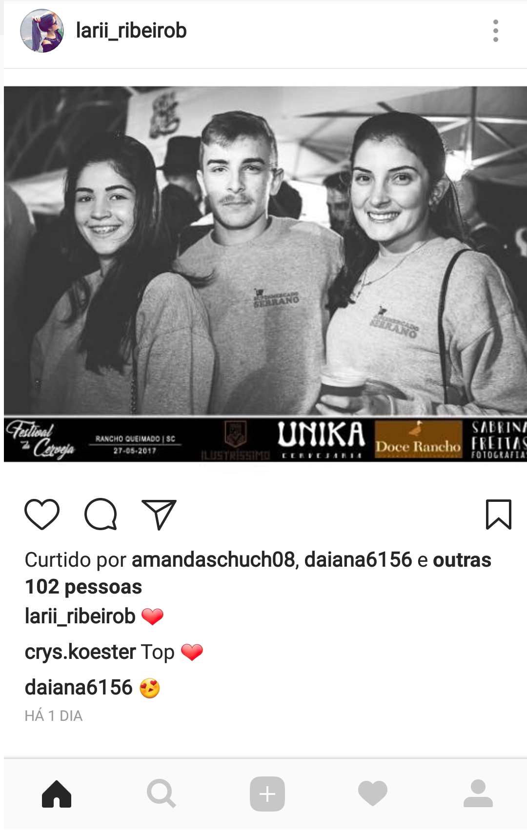 A logomarca de empresas como patrocinio em coberturas fotográficas