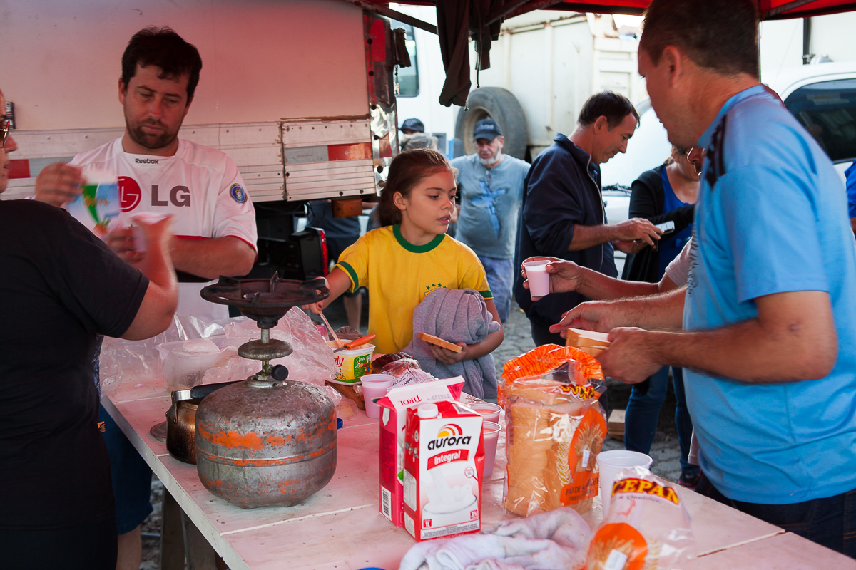 Fotografias das manifesta&ccedil;&otilde;es dos caminhoneiros em Palho&ccedil;a, registro feito por Sabrina Freitas Fotografias