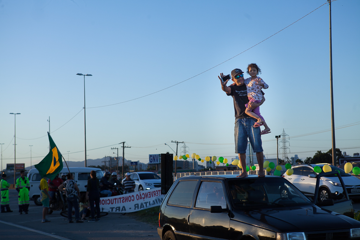 Manifesta&ccedil;&otilde;es dos caminhoneiros em Palho&ccedil;a 2018 - Registros feitos por Sabrina Freitas Fotografias