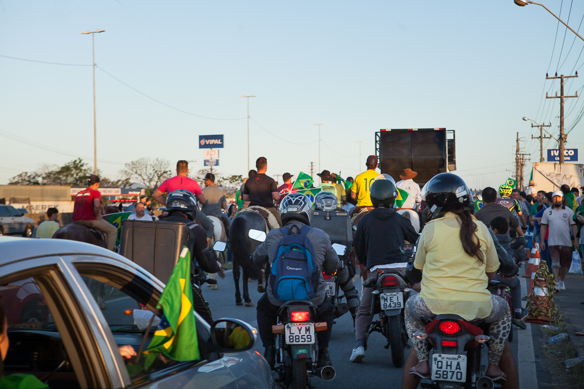 Manifesta&ccedil;&otilde;es dos caminhoneiros em Palho&ccedil;a 2018 - Registros feitos por Sabrina Freitas Fotografias