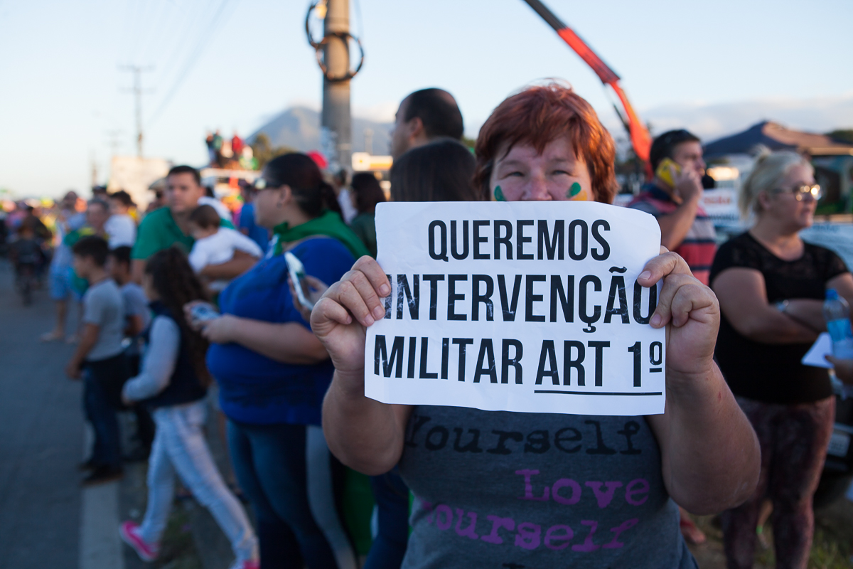 Manifesta&ccedil;&otilde;es dos caminhoneiros em Palho&ccedil;a 2018 - Registros feitos por Sabrina Freitas Fotografias