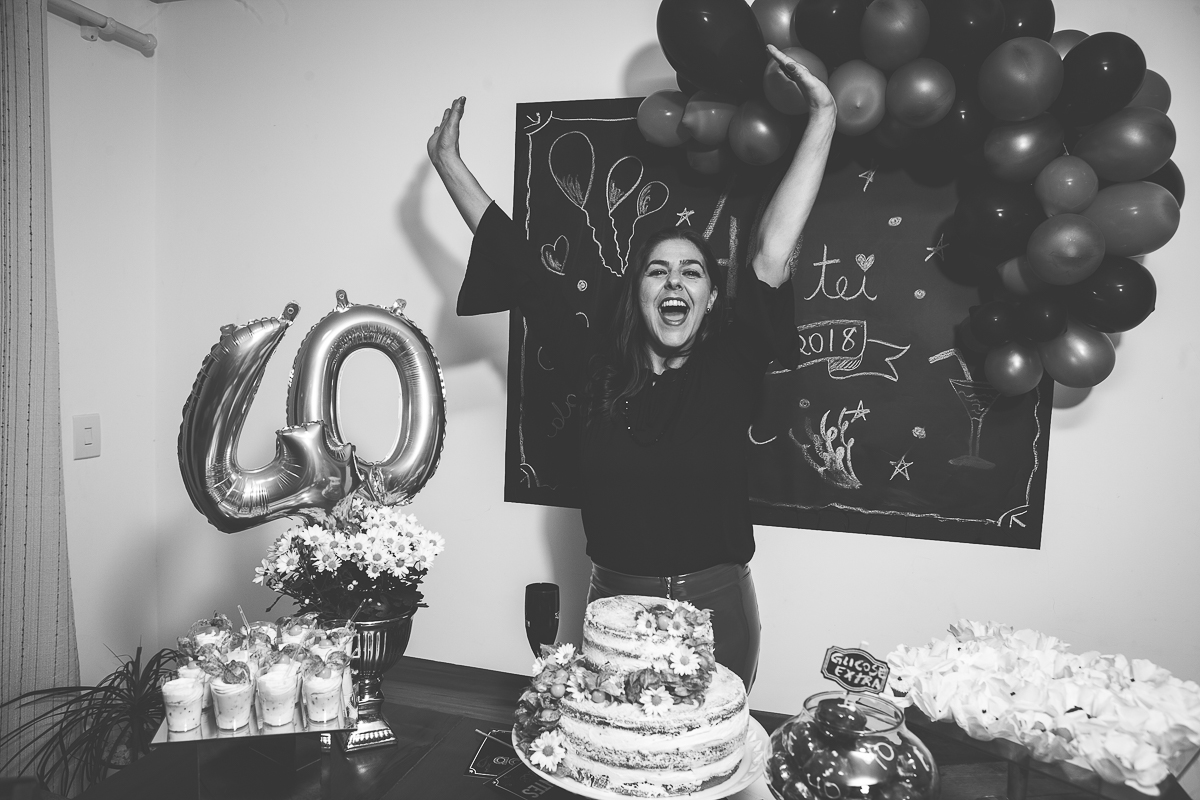 Anivers&aacute;rio Criativo de 40 Anos, fotos feitas por Sabrina Freitas Fotografias