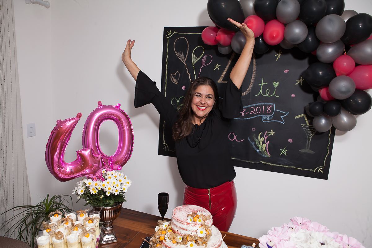 Anivers&aacute;rio Criativo de 40 Anos, fotos feitas por Sabrina Freitas Fotografias
