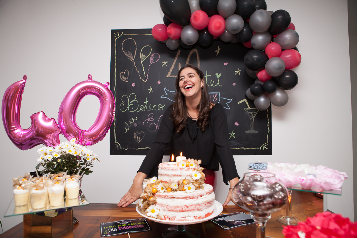Anivers&aacute;rio Criativo de 40 Anos, fotos feitas por Sabrina Freitas Fotografias