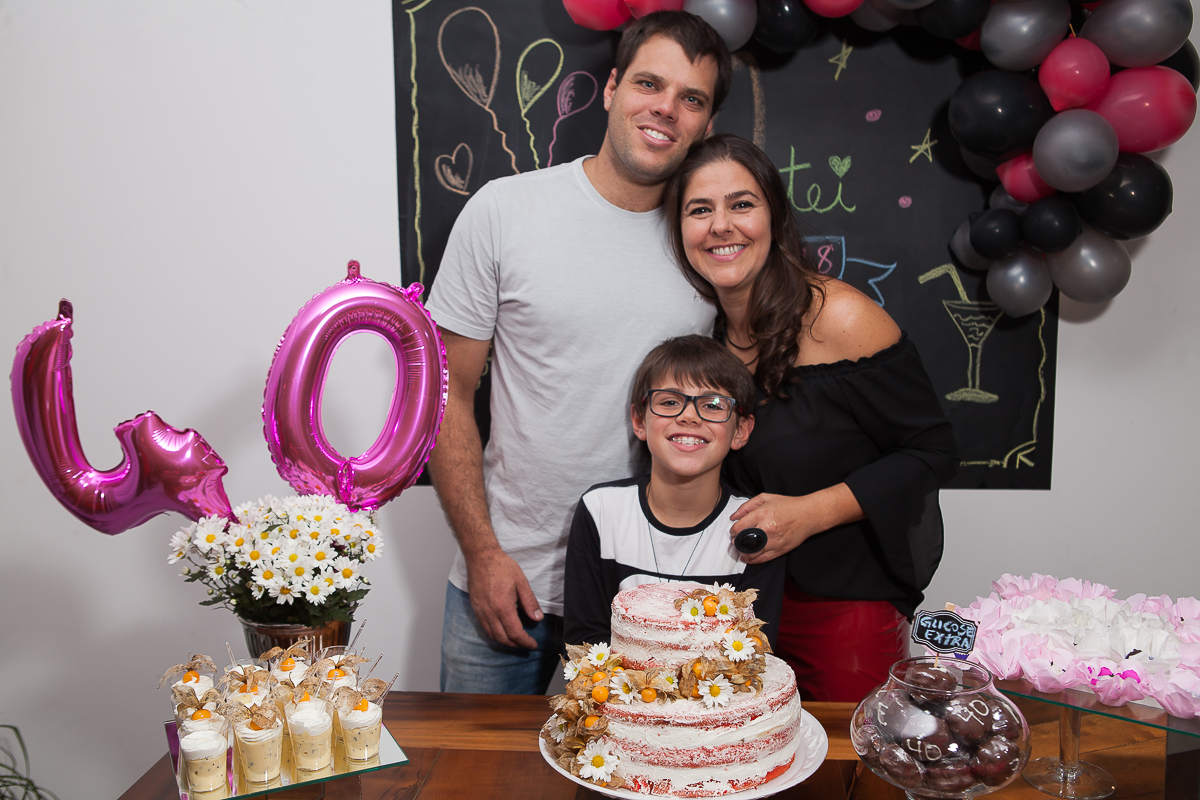 Anivers&aacute;rio Criativo de 40 Anos, fotos feitas por Sabrina Freitas Fotografias