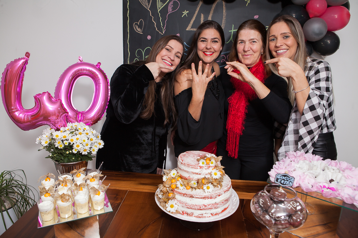 Anivers&aacute;rio Criativo de 40 Anos, fotos feitas por Sabrina Freitas Fotografias