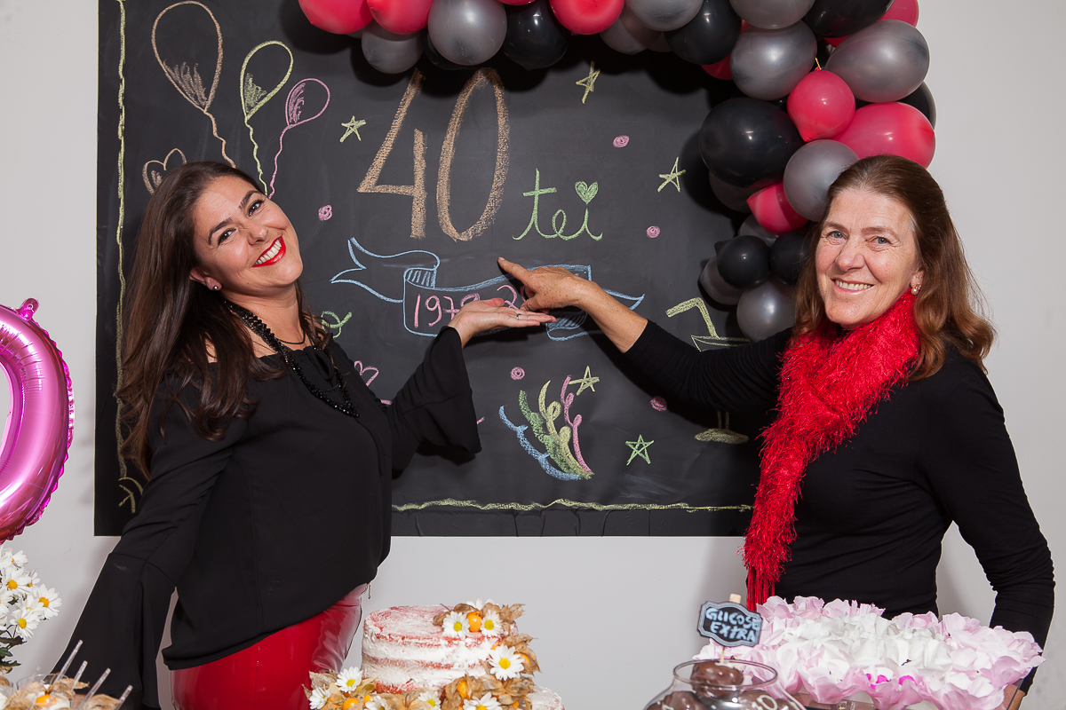 Anivers&aacute;rio Criativo de 40 Anos, fotos feitas por Sabrina Freitas Fotografias