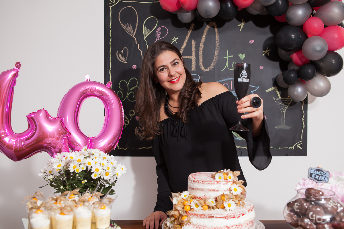 Anivers&aacute;rio Criativo de 40 Anos, fotos feitas por Sabrina Freitas Fotografias