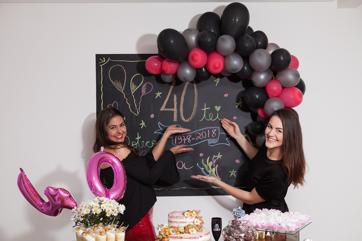 Anivers&aacute;rio Criativo de 40 Anos, fotos feitas por Sabrina Freitas Fotografias
