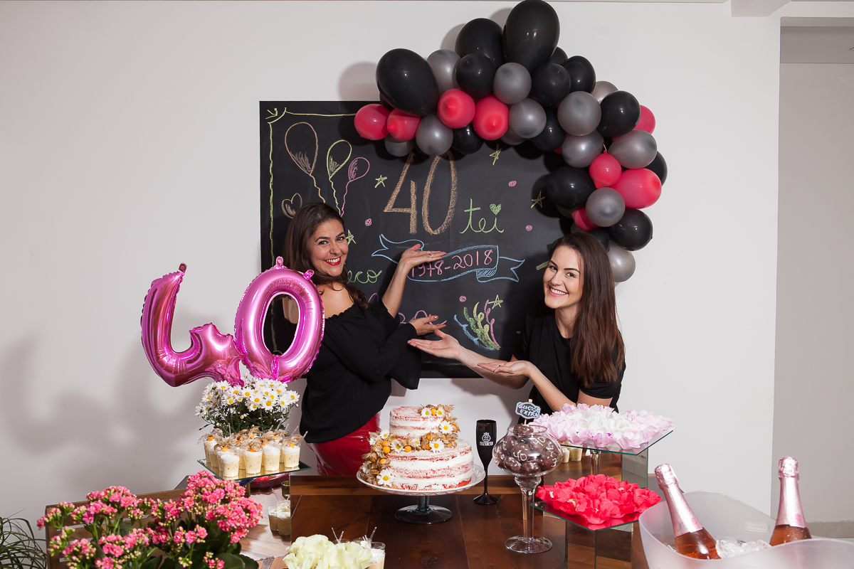 Anivers&aacute;rio Criativo de 40 Anos, fotos feitas por Sabrina Freitas Fotografias