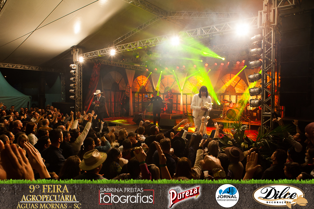 A Feira Agropecu&aacute;ria de &Aacute;guas Mornas foi fotografada por Sabrina Freitas do Jornal AM