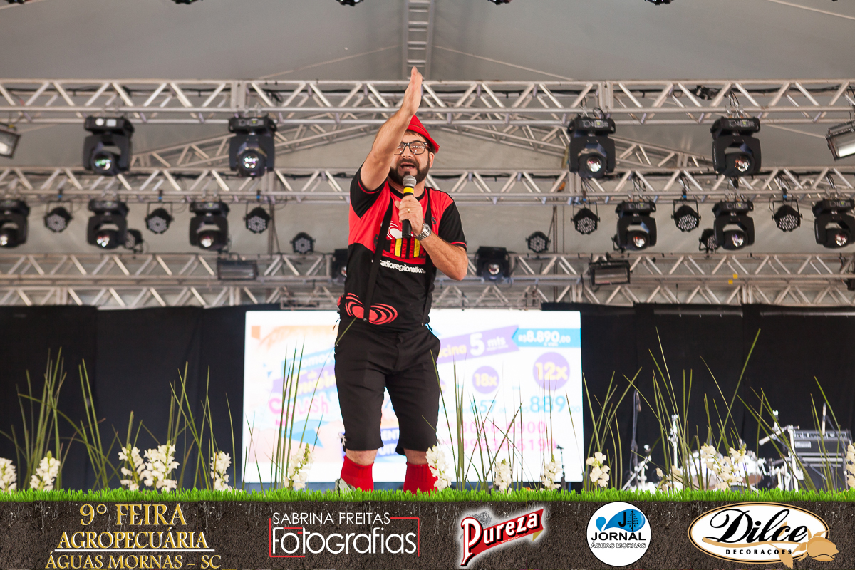 A Feira Agropecu&aacute;ria de &Aacute;guas Mornas foi fotografada por Sabrina Freitas do Jornal AM