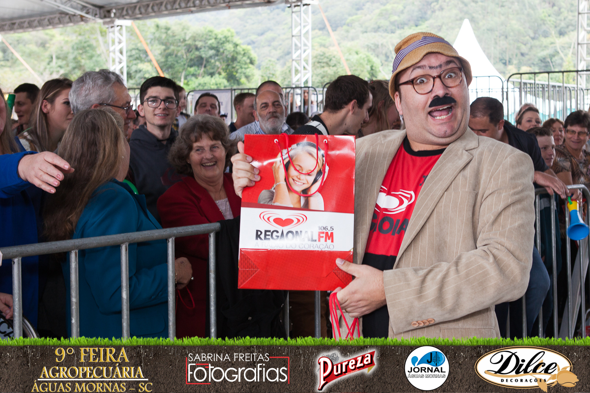 A Feira Agropecu&aacute;ria de &Aacute;guas Mornas foi fotografada por Sabrina Freitas do Jornal AM